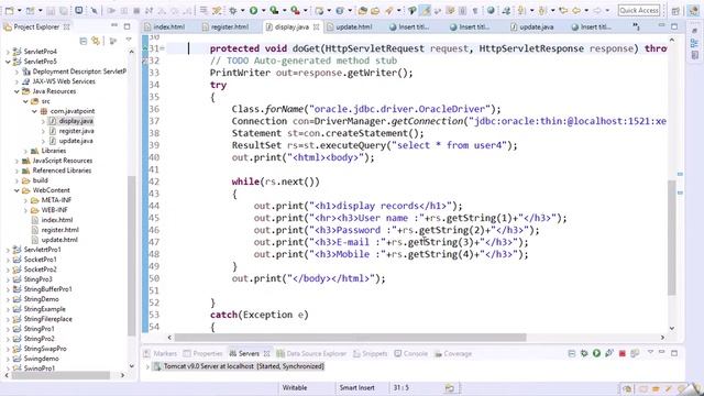Java Servlet Jdbc смотреть онлайн