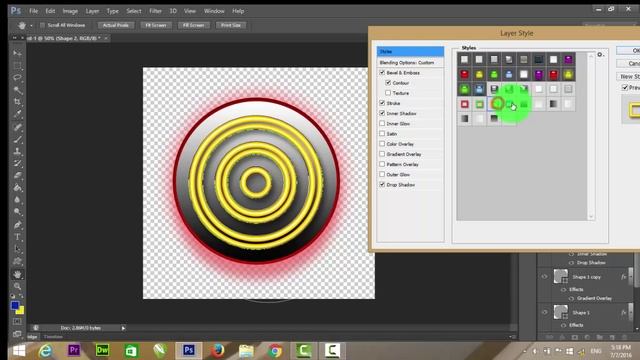 How to make Logo in Adobe photoshop CS6|Khmer Tutorial 2016 смотреть онлайн