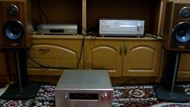 Yamaha DSP-AZ 1+встроенный DAC-B.B.1704, Diatone DS-500, Pioneer DV-668AV. смотреть онлайн