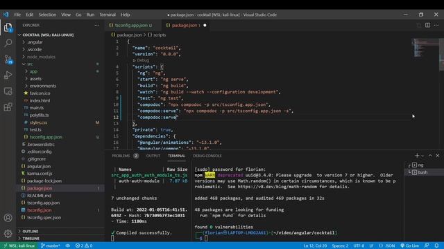 ANGULAR Jwt 14/36 - Une documentation auto générée смотреть онлайн