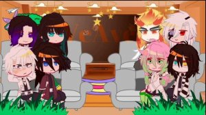 HASHIRA react to hashira training arc + kagaya death (1/?)|| !MANGA SPOILER! || VeAve