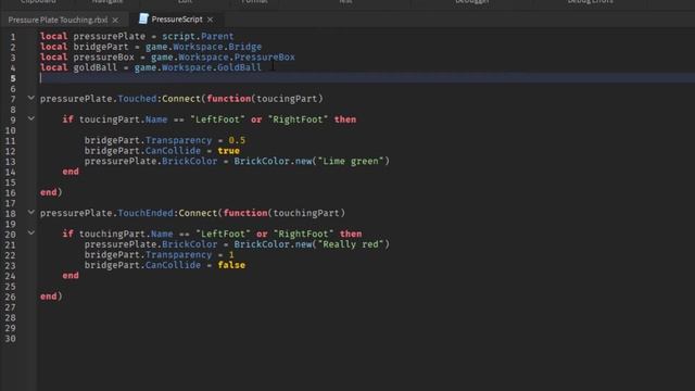 Requests - Pressure Plate Touched and TouchEnded Events in Roblox Studio смотреть онлайн