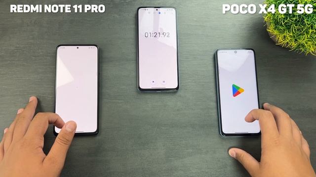 Redmi Note 11 Pro VS Poco X4 GT 5G - First SPEED TEST смотреть онлайн