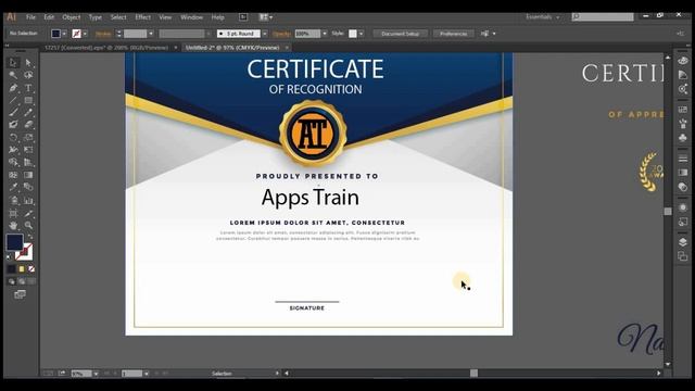 Creating a Professional Certificate using Adobe Illustrator and Indeign (Tagalog) смотреть онлайн