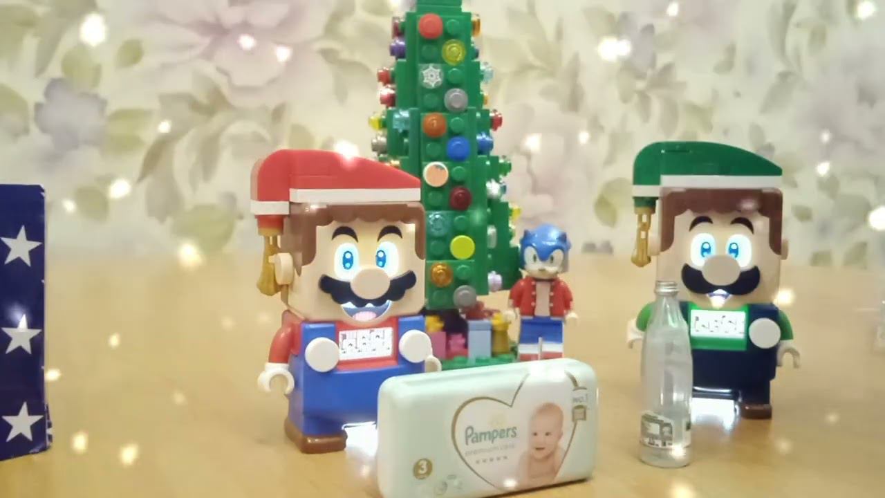 My Christmas & New Year Advent Calendar mini surprises by Lego Super Mario & Luigi. Day 31 #shorts смотреть онлайн