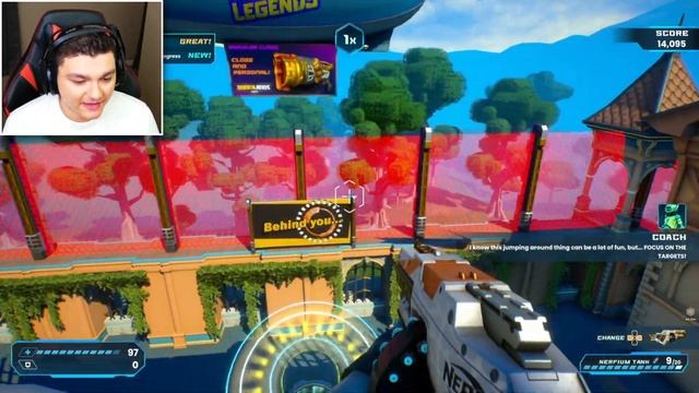 THE ULTIMATE NERF WAR!! (Nerf Legends) смотреть онлайн