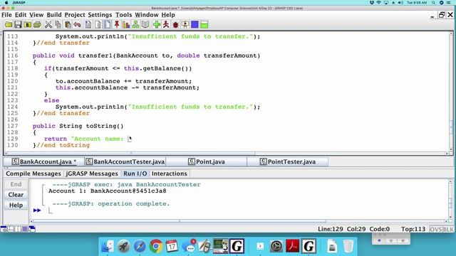 Object References and toString смотреть онлайн