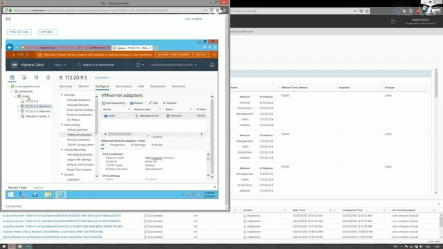 Установка vCenter server 6.7 на vSAN кластер смотреть онлайн