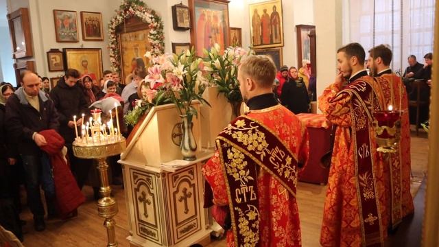 "Верую..." Литургия в день памяти Великомученицы Екатерины. Суббота, 7 декабря 2019 г. смотреть онлайн