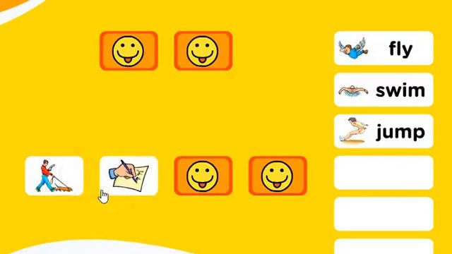 Action Verbs Game For Kids смотреть онлайн