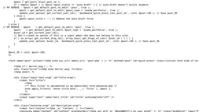 Wordpress: Quick Draft widget (dashboard.php) using custom post_type смотреть онлайн