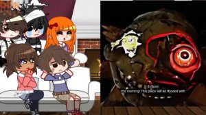 Реакция детей из Фнафа на Фнаф Руин 1/1 [АУ]