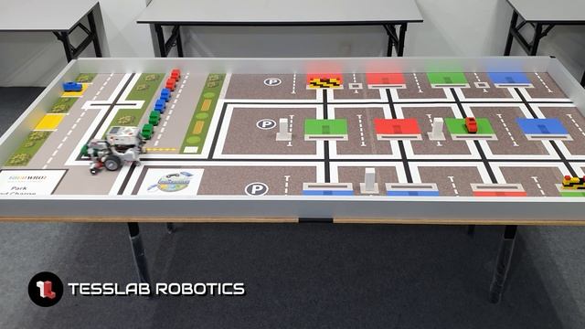 WRO 2021 Junior High - EV3 (Large Motor) "Solving Parked Car" смотреть онлайн