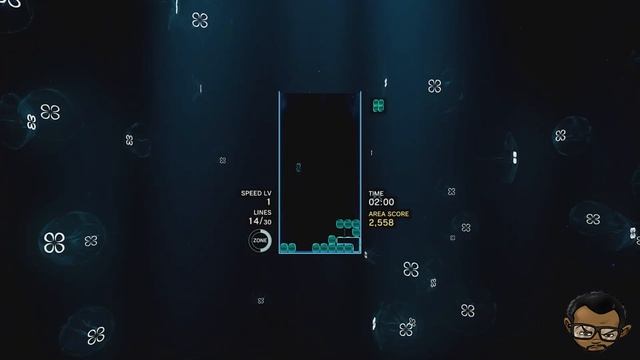 TETRIS EFFECT: CONNECTED WALKTHROUGH - LEVEL 4 JELLYFISH CHORUS - GAMEPLAY [1080P]