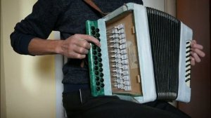 Любимая моя (В. Быков) разбор на гармони №-161 с цифрами