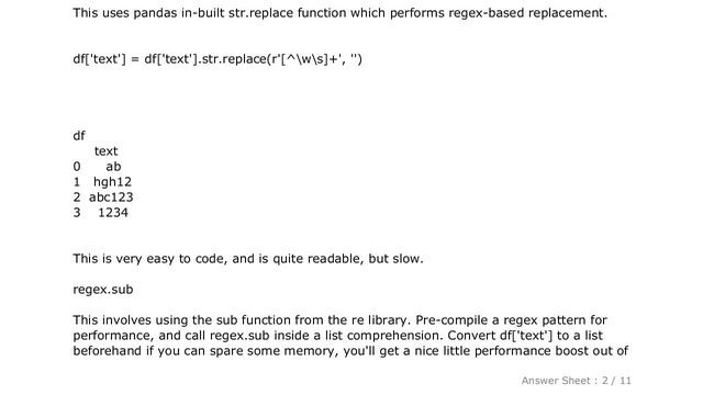 Pandas : Fast punctuation removal with pandas смотреть онлайн