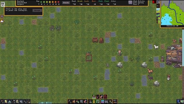 Dwarf Fortress - Гайд - Квантовый склад смотреть онлайн