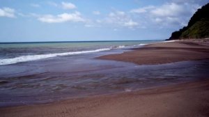 Видеофон - тропический пляж, волны, море (релакс видео)