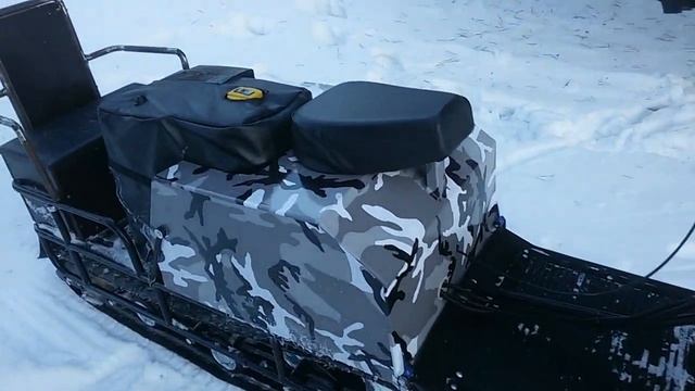 Обзор на мотобуксировщик "Лидер - 2" с лыжным модулем смотреть онлайн
