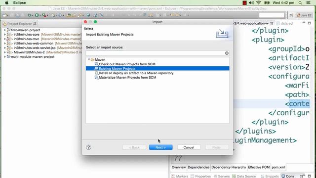 Maven Archetypes : Creating Example Projects смотреть онлайн