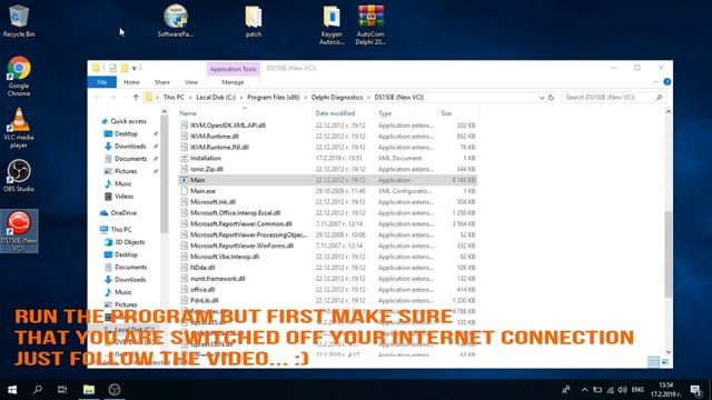 AUTOCOM DELPHI  Installation 2019