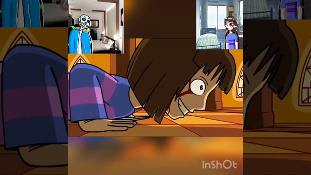 Sans and Frisk reacts to:a beautiful day outside смотреть онлайн
