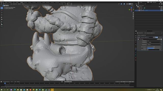 Как "натянуть" текстуру на модель для дальнейшей 3D печати смотреть онлайн