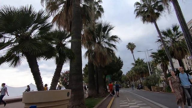 Walking CANNES During THE FILMFESTIVAL 2022 - Walking Tour CANNES France ! Boulevard De La Croisett