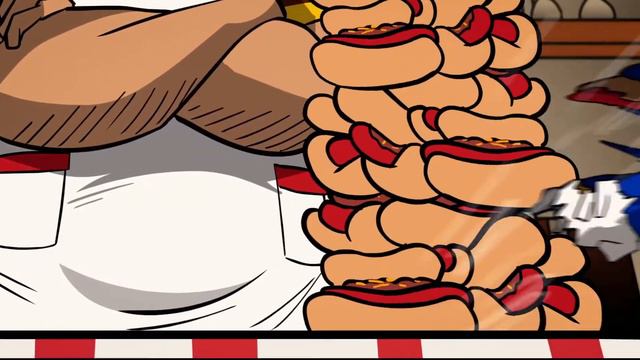 Sonic JoJo: Sonic Vs Shadow - Русская озвучка [RusDub]