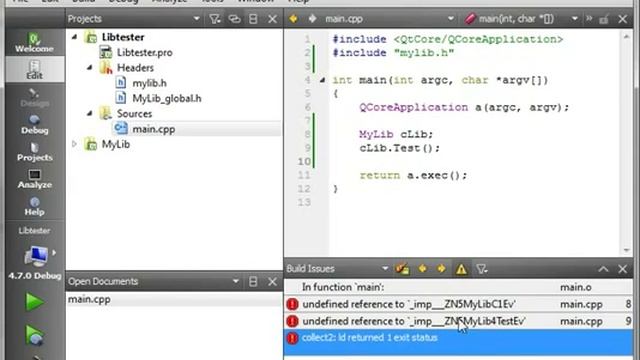 C++ Qt 98 How to use a DLL смотреть онлайн