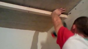 Крепление бруса к потолку