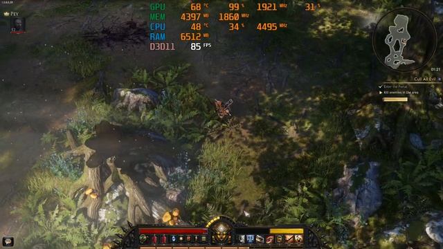 RX 5500 XT Gigabyte OC 8GB @ 1970/1860 Mhz - Wolcen: Lords of Mayhem [1080p] смотреть онлайн