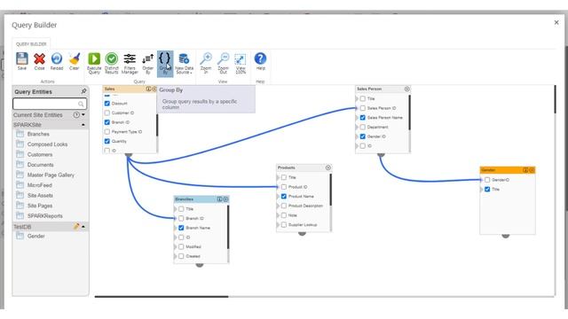 Mixed data sources report (SharePoint sites and SQL/Oracle databases) using SPARK Reports Builder смотреть онлайн