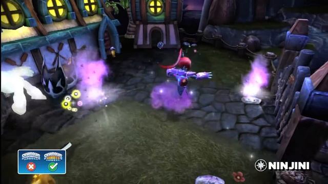 Skylanders Giants (Wii U) Ninjini Reveal смотреть онлайн