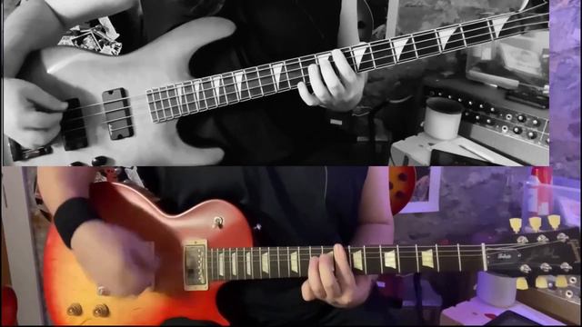 Papa Roach - “Sometimes” (Guitar & Bass Cover W/Solo) смотреть онлайн