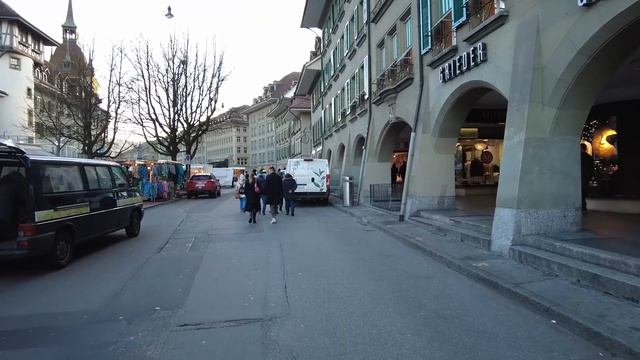 Bern, Switzerland Walking Tour - 4K 60fps with Captions смотреть онлайн