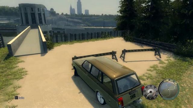 Мафия 2 - Разбиваем автомобиль об невидимые стены смотреть онлайн