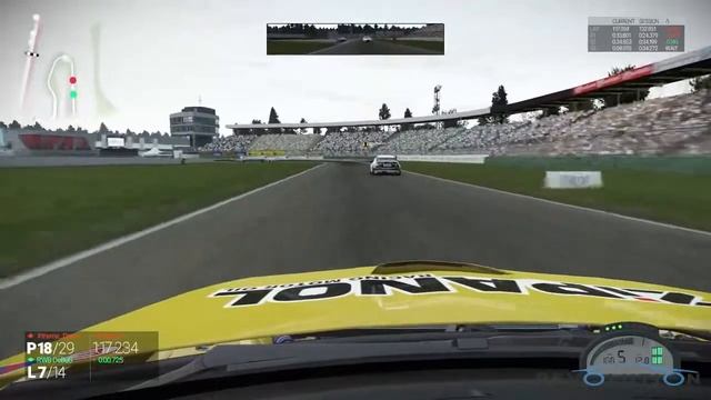 RSR Bavarian Touring Sprint Race 2 @ Hockenheim National смотреть онлайн