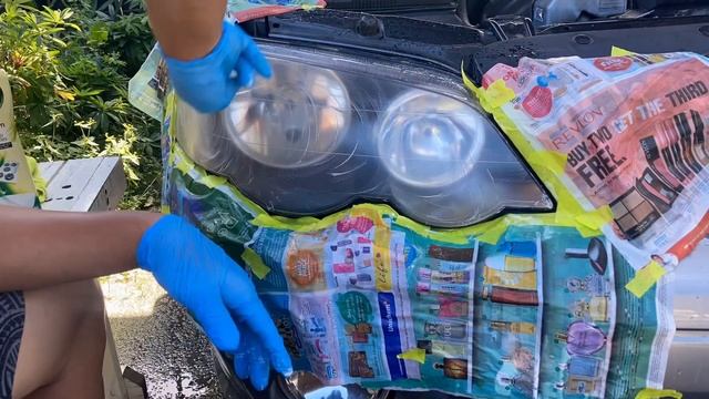 XR6 BA Ford Falcon Headlight restoration смотреть онлайн