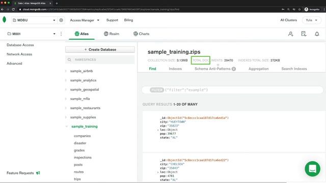 Data Explorer | Topic 9 | MongoDB Course Free | Instructor Yulia смотреть онлайн
