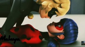 Леди баг и супер кот ( они узнали друг друга ??????? )