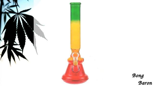 Beaker Base Glass Ice Bong | Rasta смотреть онлайн