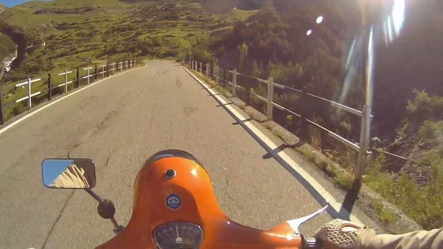 Vespa 200 Rally 1972, Road Trip Passo Stelvio, Passo Gavia, Passo Tonale