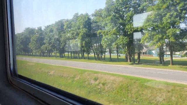 [БЧ] Поездка на дизель поезде ДРБ1-091.Орша-Могилев. 08.08.2021.