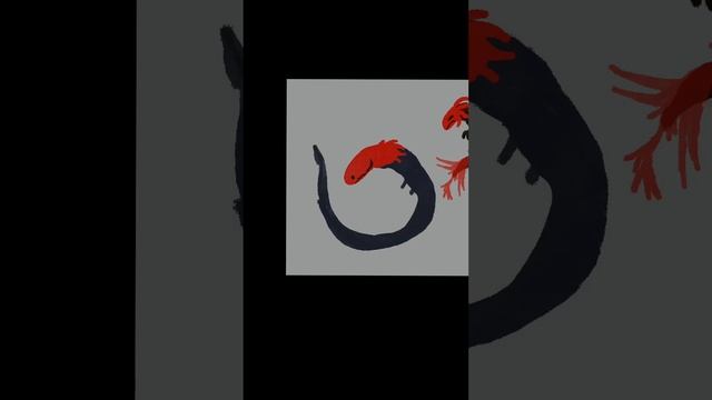 doodle of rain world red lizard in new art style i am working on смотреть онлайн
