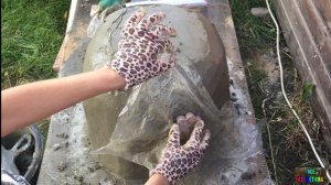 БОЛЬШОЙ ВАЗОН ИЗ БЕТОНА СВОИМИ РУКАМИ / CONCRETE VASON WITH YOUR OWN HANDS - DIY
