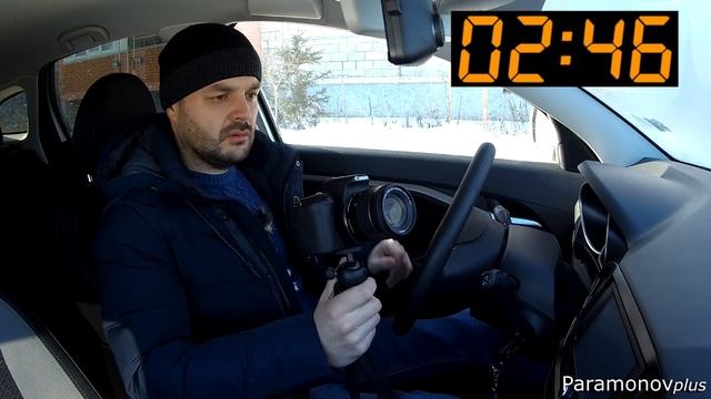 Как быстро оттаивает лобовое стекло за счёт обогрева на Ладе Весте! смотреть онлайн