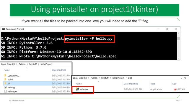 Python in Arabic #74 Python To EXEتحويل برامج بايثون الى تطبيقات смотреть онлайн