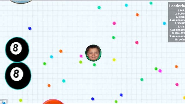 Agario games with Djimi - eat a ball смотреть онлайн