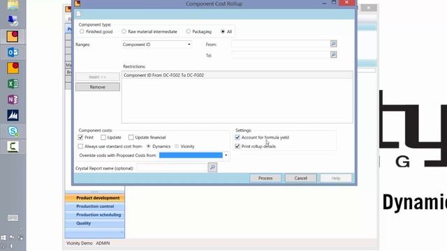 Component Cost Roll Up V4.11 смотреть онлайн